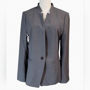 Banana Republic Gray Tailored Blazer‎ Professional Suit Jacket